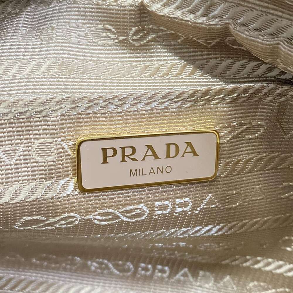 Prada Shoulder Bag 1NF060 Nymphaea (pink beige) - Picture 9 of 15